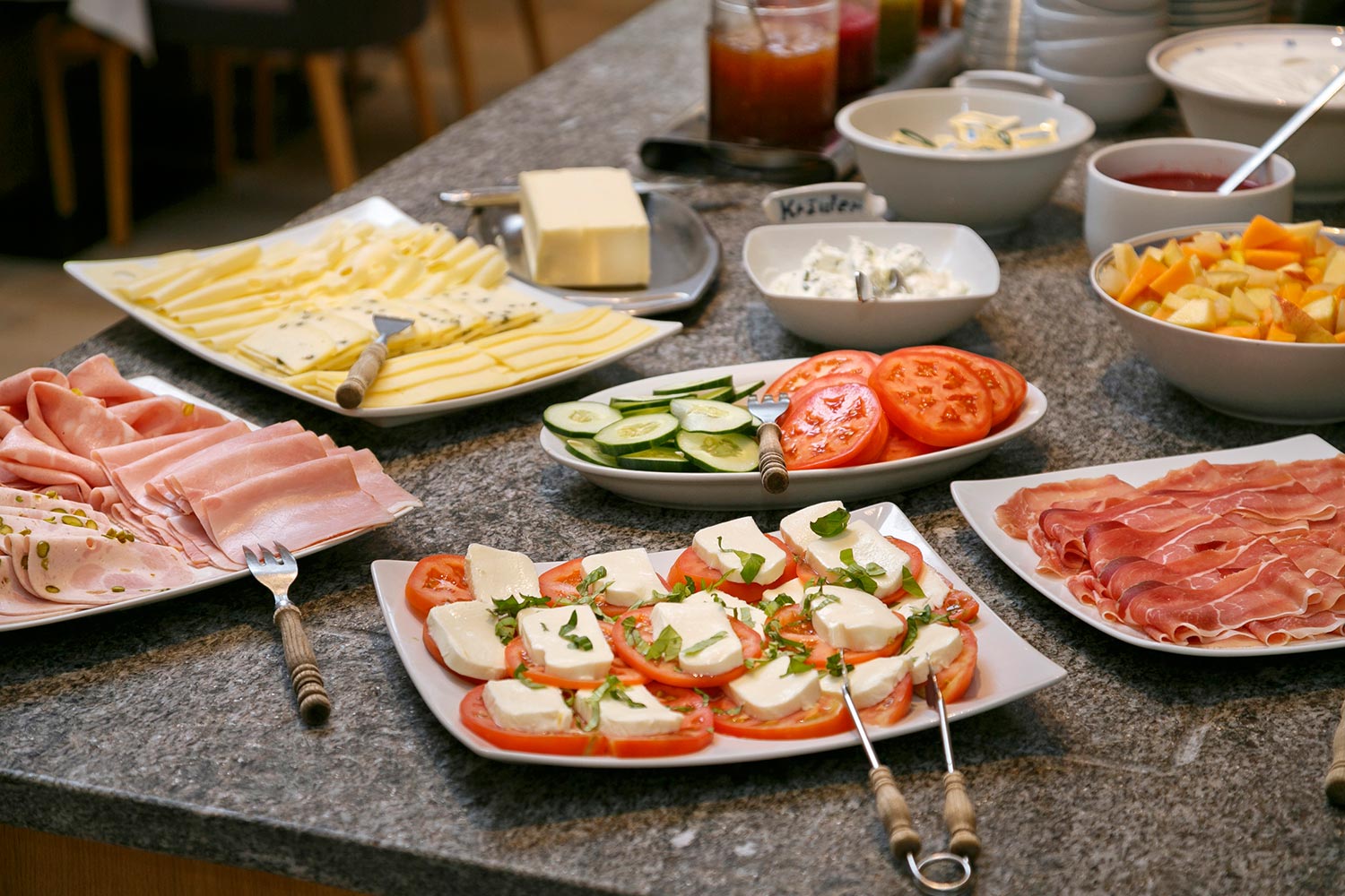 Buffet della prima colazione